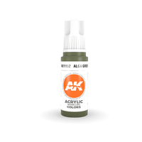 AK Interactive Alga Green Acrylic Paint 17ml 3rd Generation