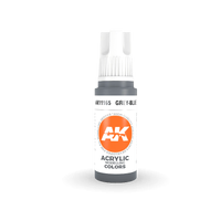 AK Interactive Grey-Blue Acrylic Paint 17ml 3rd Generation