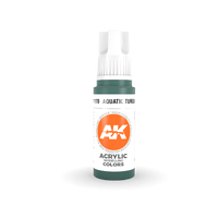 AK Interactive Aquatic Turquoise Acrylic Paint 17ml 3rd Generation
