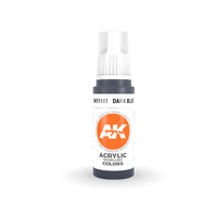 AK Interactive Dark Blue Acrylic Paint 17ml 3rd Generation