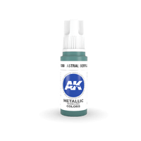 AK Interactive Astral Beryllium Metallic Acrylic Paint 17ml 3rd Generation