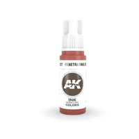 AK Interactive Penetrating Red Ink Acrylic Paint 17ml 3rd Generation [AK11227]