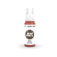 AK Interactive Penetrating Red Ink Acrylic Paint 17ml 3rd Generation [AK11227]
