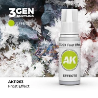 AK Interactive Frost Effect 17 ml Acrylic Paint 3rd Generation