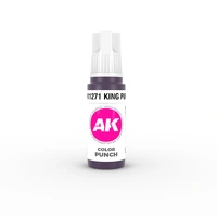 AK Interactive Colour Punch: King Purple 17 ml Acrylic Paint 3rd Generation