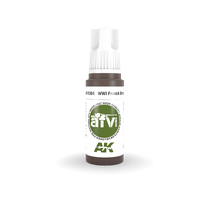 AK Interactive AFV Series: WWI French Brown Acrylic Paint 17ml 3rd Generation