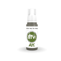 AK Interactive AFV Series: RAL 7009 Hellgrau Acrylic Paint 17ml 3rd Generation