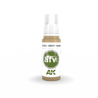 AK Interactive AFV Series: RAL 1039 F9 Sandbeige Acrylic Paint 17ml 3rd Generation [AK11325]