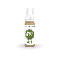 AK Interactive AFV Series: RAL 1039 F9 Sandbeige Acrylic Paint 17ml 3rd Generation