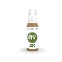 AK Interactive AFV Series: RAL 8031 F9 Sandbraun Acrylic Paint 17ml 3rd Generation