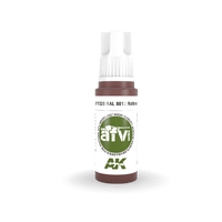 AK Interactive AFV Series: RAL 8012 Rotbraun Acrylic Paint 17ml 3rd Generation