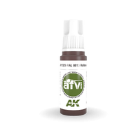 AK Interactive AFV Series: RAL 8013 Rotbraun Acrylic Paint 17ml 3rd Generation