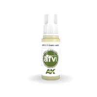 AK Interactive AFV Series: Cremeweiss Acrylic Paint 17ml 3rd Generation [AK11333]