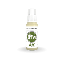 AK Interactive AFV Series: Cremeweiss Acrylic Paint 17ml 3rd Generation