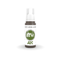 AK Interactive AFV Series: No.5 Earth Brown (FS30099) Acrylic Paint 17ml 3rd Generation