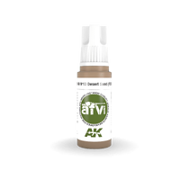 AK Interactive AFV Series: No.13 Desert Sand (FS30279) Acrylic Paint 17ml 3rd Generation