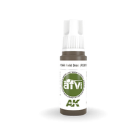 AK Interactive AFV Series: Field Drab (FS30118) Acrylic Paint 17ml 3rd Generation