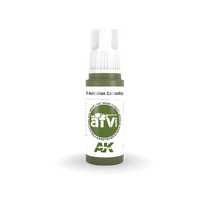 AK Interactive AFV Series: Australian Camouflage Green Acrylic Paint 17ml 3rd Generation