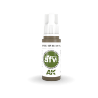 AK Interactive AFV Series: IDF Modern Grey Acrylic Paint 17ml 3rd Generation