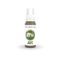 AK Interactive AFV Series: IDF Sand Grey 1970s-1980s Acrylic Paint 17ml 3rd Generation