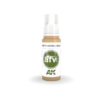 AK Interactive AFV Series: French Army Desert Sand Acrylic Paint 17ml 3rd Generation