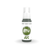 AK Interactive AFV Series: French Army Green Acrylic Paint 17ml 3rd Generation