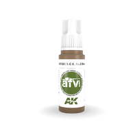 AK Interactive AFV Series: S.C.C. No.2 Brown Acrylic Paint 17ml 3rd Generation