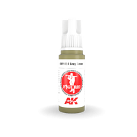 AK Interactive Figure Series: Grey Green Acrylic Paint 17ml 3rd Generation