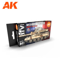 AK Interactive AFV Series: Modern French AFV Acrylic Paint Set 3rd Generation [AK11661]
