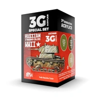 AK Interactive AFV Series: Russian Standard Wwii Combo Acrylic Paint Set 3rd Generation