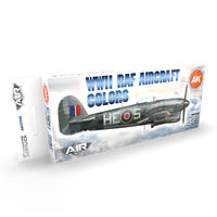 AK Interactive Air Series: WWII RAF Aircraft Colors Acrylic Paint Set 3rd Generation [AK11723]