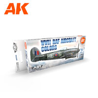 AK Interactive Air Series: WWII RAF Aircraft Colors Acrylic Paint Set 3rd Generation [AK11723]