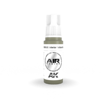 AK Interactive Air Series: US Interior Yellow Green Acrylic Paint 17ml 3rd Generation