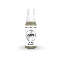 AK Interactive Air Series: A-21m Light Yellowish Brown Acrylic Paint 17ml 3rd Generation