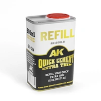 AK Interactive Quick Cement Extra Thin Refill 250ml