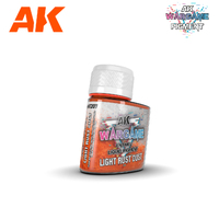 AK Interactive Wargame: Light Rust Dust Enamel Liquid Pigment 35ml [AK1207]