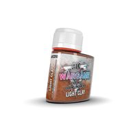 AK Interactive Wargame: Light Clay Enamel Liquid Pigment 35ml [AK1210]