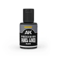 AK Interactive Precision Paneliner - Black 30ml