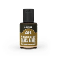 AK Interactive Precision Paneliner - Raw Umber Greenish 30ml