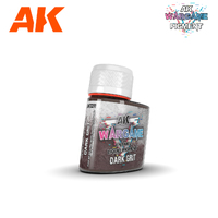 AK Interactive Wargame: Dark Grit Enamel Liquid Pigment 35ml [AK1211]