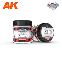 AK Interactive Wargame: Snow Terrain Paste 100ml [AK1227]