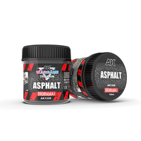 AK Interactive Wargame: Asphalt Terrain Paste 100ml [AK1228]