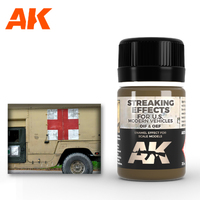 AK Interactive Weathering: Streaking Effects For Oif & Oef - Us Vehicles 35ml Enamel Paint [AK123]