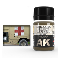 AK Interactive Weathering: Streaking Effects For Oif & Oef - Us Vehicles 35ml Enamel Paint [AK123]