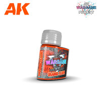 AK Interactive Wargame: Orange Fluor Enamel Liquid Pigment 35ml
