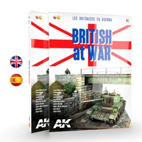 AK Interactive Book: British At War - Bilingual - Vol I