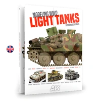 AK Interactive Book: Modeling WW2 Light Tanks And Armored Vehicles - English