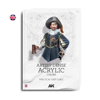 AK Interactive Book: Artist Dense Acrylic Color En