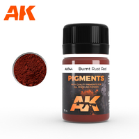 AK Interactive Weathering: Burnt Rust Red 35ml Pigment [AK144]
