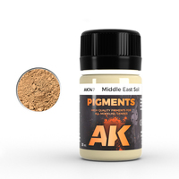 AK Interactive Weathering: Middle East Soil 35ml Pigment [AK147]